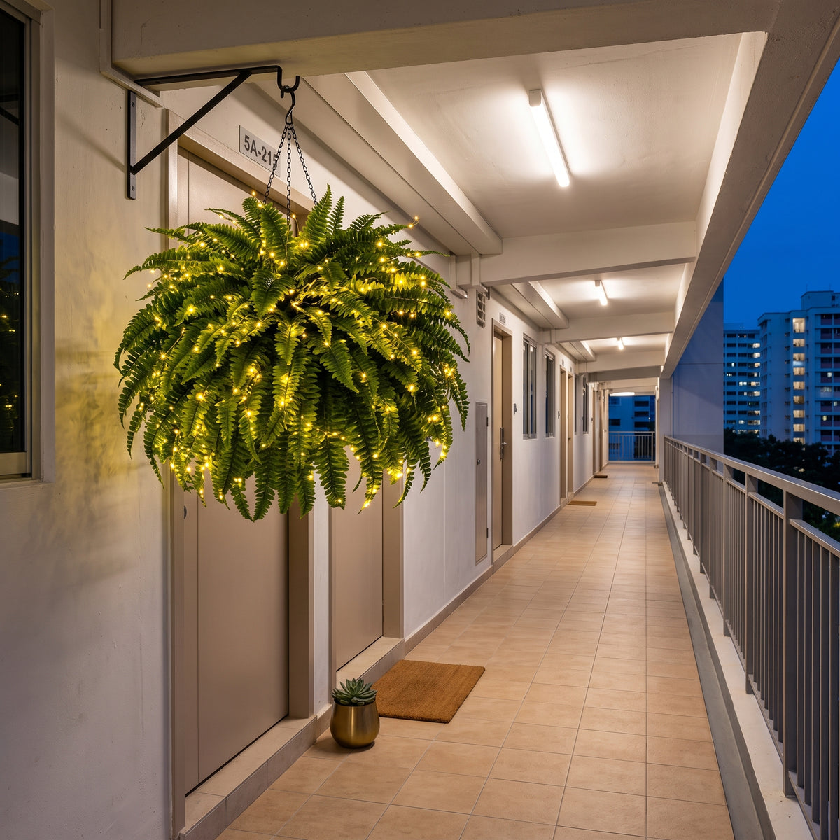 The Oasis Glow Fern by KissSteps™